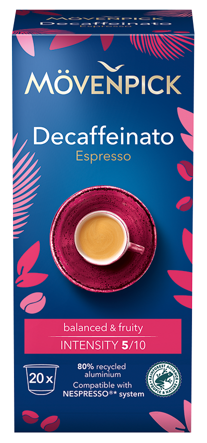 Moevenpick Alu Kapseln Decaf 20er 3D 2025 frontal